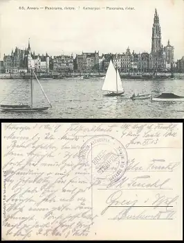 Generalstab der Marine Zweigstelle Antwerpen Feldpost 1914