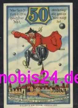31737 Rinteln Notgeld 50 Pfennige 1920