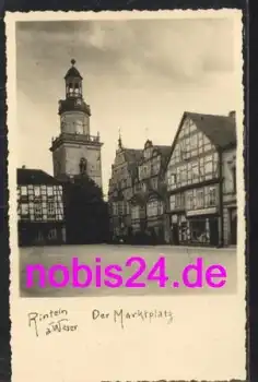 31737 Rinteln Weser Marktplatz *ca.1940