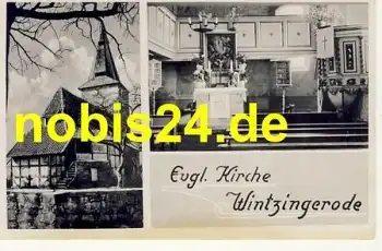 37339 Wintzigerode Evangelische Kirche *ca.1950