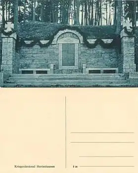 37293 Herleshausen Kriegerdenkmal *ca.1920