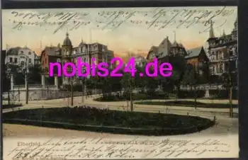 Elberfeld Wuppertal Victoriaplatz Villenviertel o 1.7.1904