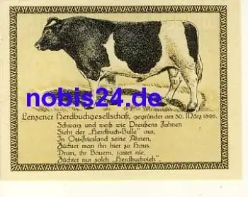 19309 Lenzen Notgeld 50 Pfennige um 1920