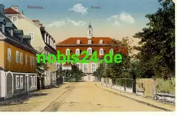 02747 Herrnhut Kirche *ca. 1920