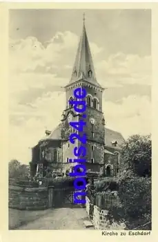 01474 Eschdorf Kirche *ca.1950