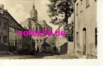 09456 Annaberg Buchholz Farbegasse Kirche *ca.1969