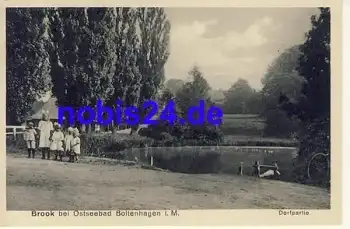 23948 Brook bei Boltenhagen Dorfpartie o 1932