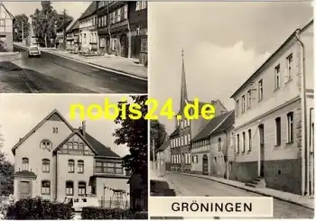 39397 Gröningen Ansichtskarte o 17.5.1977