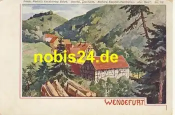 06502 Wendefurth Künstlerkarte *ca.1920