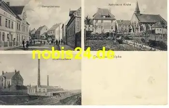 39393 Völpke Schamottefabrik Kirche o 27.7.1910