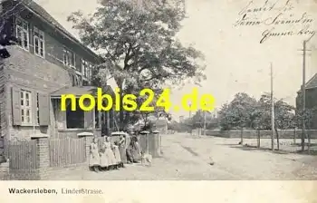 39393 Wackersleben Lindenstrasse o ca.1910