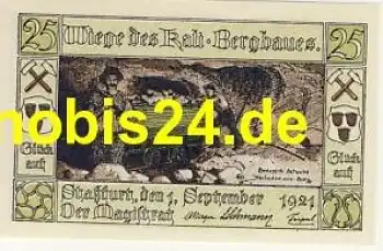 39418 Staßfurt Notgeld 25 Pfennige 1921
