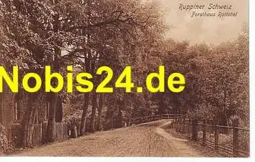16816 Ruppiner Schweiz Forsthaus Rottstiel o 1907