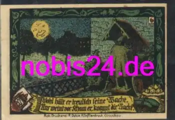 39240 Calbe Notgeld 50 Pfennige 1917