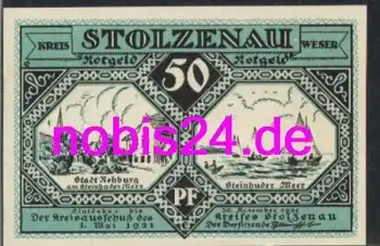 31592 Stolzenau Notgeld 50 Pfennige 1921