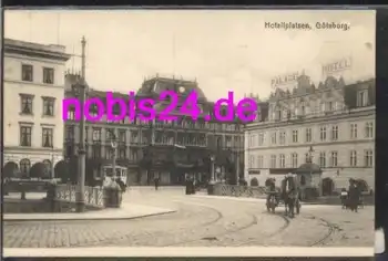 Göteborg Hotellplatsen *ca.1920