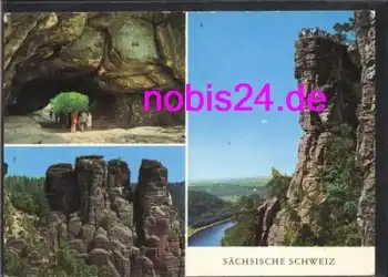 01814 Sächsische Schweiz Höhle Kuhstall o 15.5.1985