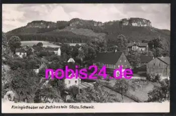01814 Kleingießhübel Zschirnstein Sächsische Schweiz o 2.8.1967
