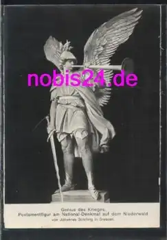 65385 Niederwald Denkmal Genius *ca.1960