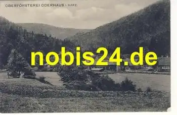 37444 Oderhaus Oberförsterei Harz *ca.1920