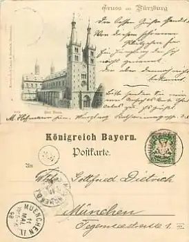 Würzburg Dom o 10.5.1898