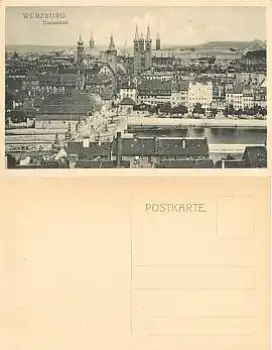 Würzburg Ansichtskarte *ca. 1910