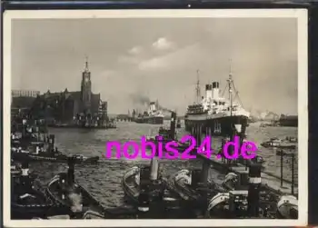 Hamburg Hafen Kehrwiederspitze o 30.12.1937