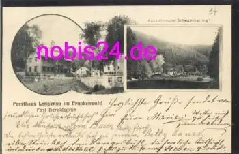 95179 Langenau Forsthaus o 20.8.1909