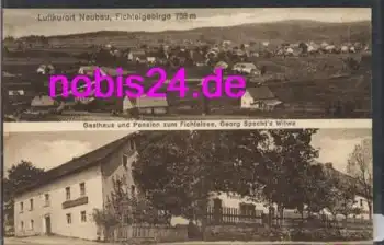 95686 Neubau mit Gasthaus Fichtelsee o 22.6.1927