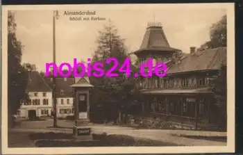 95632 Alexanderbad Schloss Kurhaus *ca.1915
