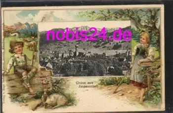 87509 Immenstadt  Prägekarte o 1907