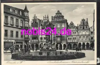 48143 Münster Lambertibrunnen *ca.1940