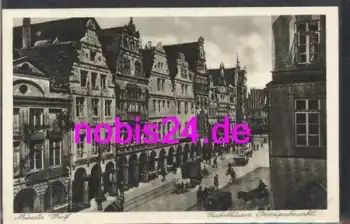 48143 Münster Giebelhäuser Prinzipalmarkt  *ca.1940