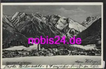 87561 Oberstdorf im Winter *ca.1955