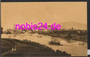 Höchst Totale mit Rathaus *ca.1920