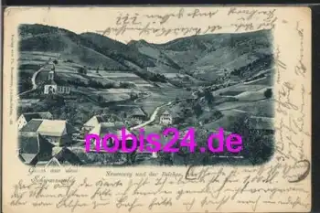 79691 Neuenweg und der Belchen o ca.1920