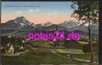 83607 Holzkirchen mit Wendelstein *ca.1927