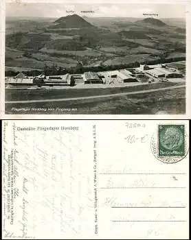 73500 Hornberg Luftbild Fliegerlager o 14.9.1938