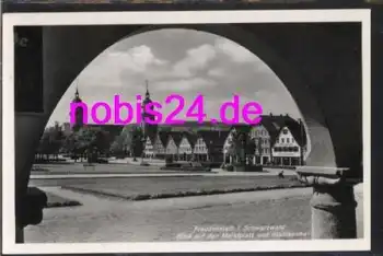 72250 Freudenstadt Marktplatz Kirche *ca.1930