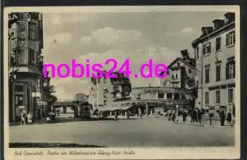 Bad Cannstatt Wilhelmsplatz Cafe  *ca.1940