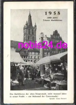 Trier Marktplatz 1000 Jahre o 27.5.1958