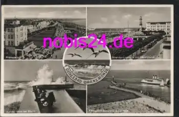 Warnemünde Ansichtskarte o 8.4.1943