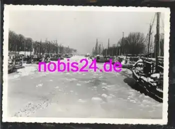 Warnemünde zugefroren am Strom o 2.3.1980
