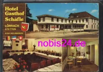 79529 Lörrach Hotel Gasthaus Schäfle o 7.6.1975