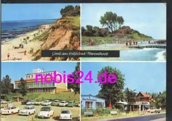 18347 Ahrenshoop Kurhaus Autos Kiosk o ca.1977