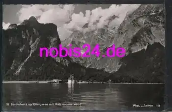 83471 Bartholomä Watzmannwand See *ca.1955
