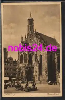 Nürnberg Frauenkirche Markt o 28.7.1928