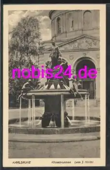 Karlsruhe Klosebrunnen *ca.1910