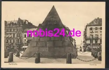 Karlsruhe  Pyramide Tram *ca.1920