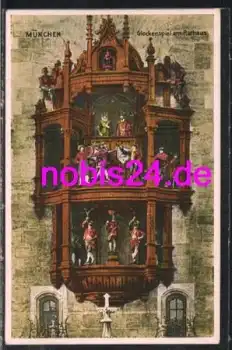 München Glockenspiel am Rathaus o 19.8.1931